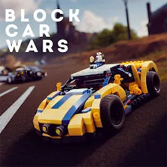 Скачать взлом Block Car Wars Brick Car Crash на Андроид — Много денег