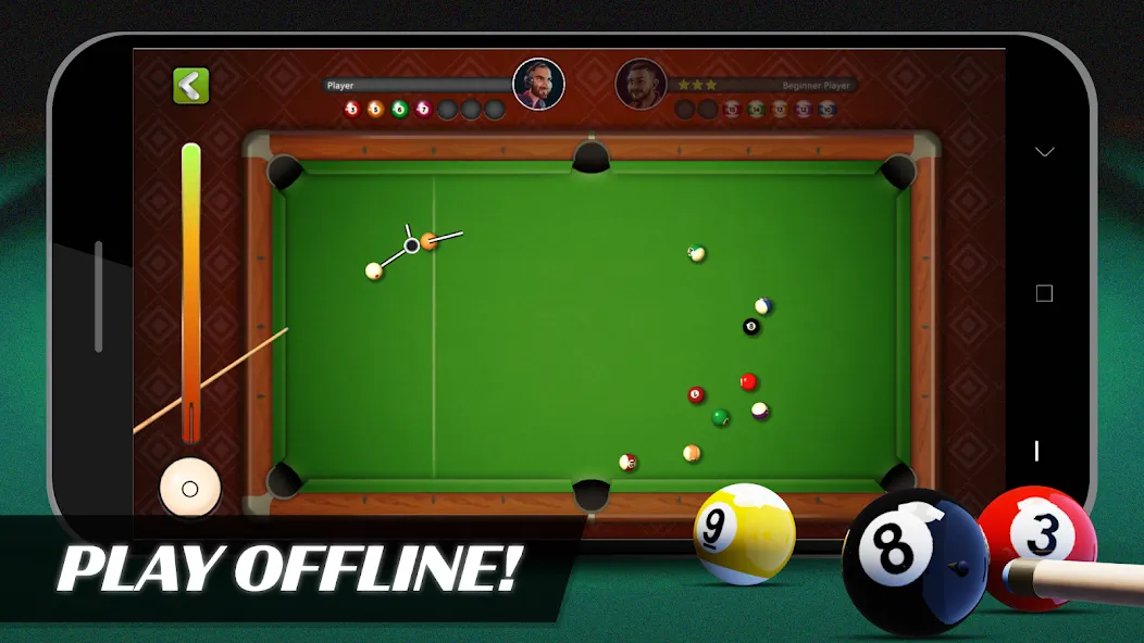 Скачать 8 Ball Billiards Offline Pool с модом — Все открыто — скриншот 1 Скачать 8 Ball Billiards Offline Pool с модом — Все открыто — скриншот 1