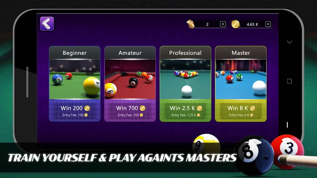 Скачать 8 Ball Billiards Offline Pool с модом — Все открыто — скриншот 2 Скачать 8 Ball Billiards Offline Pool с модом — Все открыто — скриншот 2