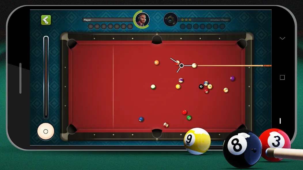 Скачать 8 Ball Billiards Offline Pool с модом — Все открыто — скриншот 5