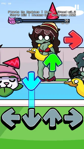 Plants vs Rappers Beat Battles MOD APK на Android — Все треки разблокированы — скриншот 1
