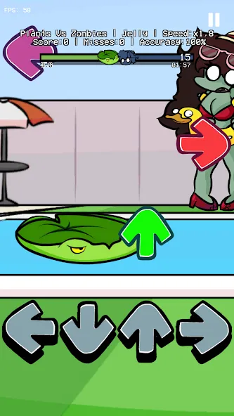 Plants vs Rappers Beat Battles MOD APK на Android — Все треки разблокированы — скриншот 2