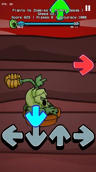 Plants vs Rappers Beat Battles MOD APK на Android — Все треки разблокированы — скриншот 4