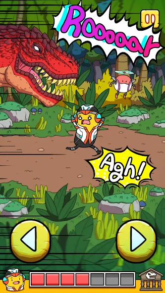 Скачать BANATOON2: Jurassic World! на телефон — Много денег и все открыто — скриншот 3 Скачать BANATOON2: Jurassic World! на телефон — Много денег и все открыто — скриншот 3