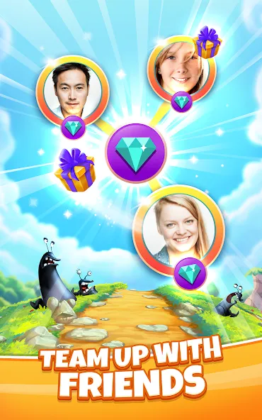 Скачать Match 3 Game - Fiends Stars на телефон — Много денег — скриншот 5