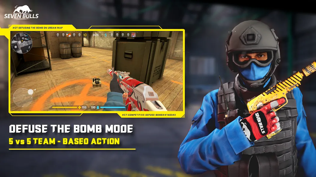 Скачать Counter Attack Multiplayer FPS — Модификация Много денег — скриншот 2