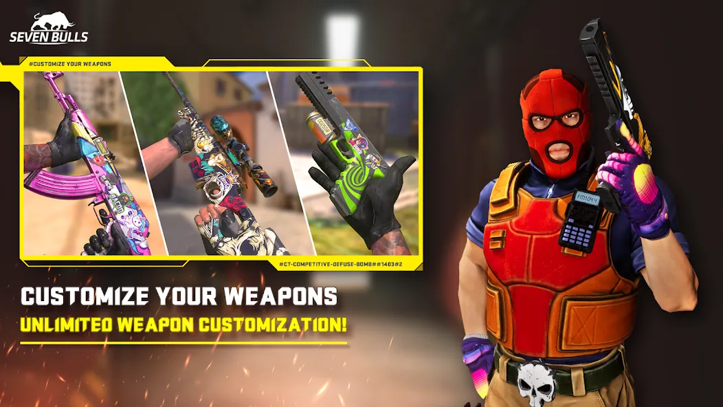 Скачать Counter Attack Multiplayer FPS — Модификация Много денег — скриншот 3