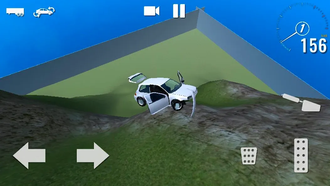 Car Crash Simulator: Accident (Мод Много денег) — скриншот 1 Car Crash Simulator: Accident (Мод Много денег) — скриншот 1