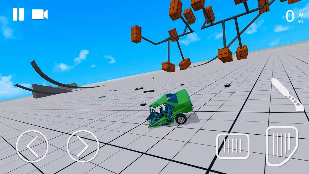 Russian Car Crash Simulator Mod APK Много денег — Скачать на Андроид — скриншот 3