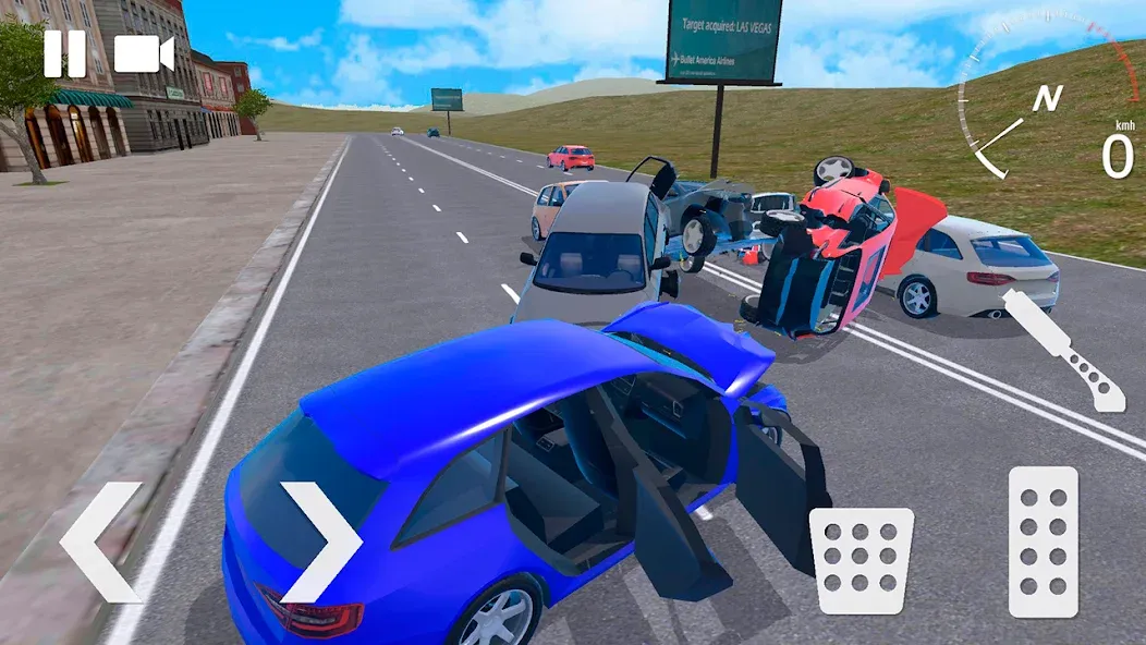 Traffic Crashes Car Crash на Андроид — Много денег — скриншот 2