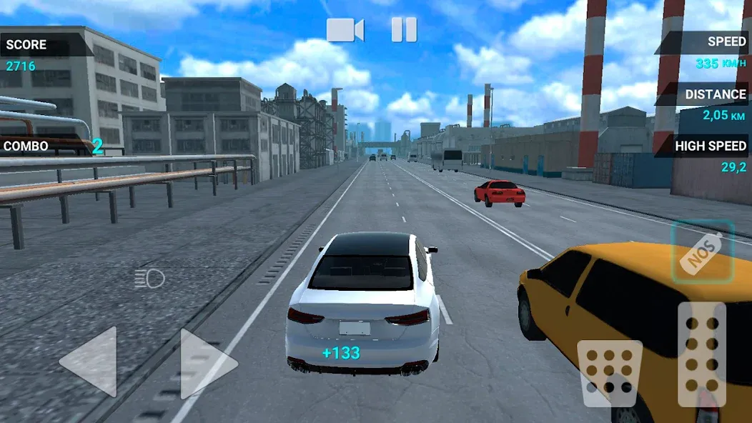 Traffic Racer Speeding Highway (Мод Много денег) — скриншот 1 Traffic Racer Speeding Highway (Мод Много денег) — скриншот 1
