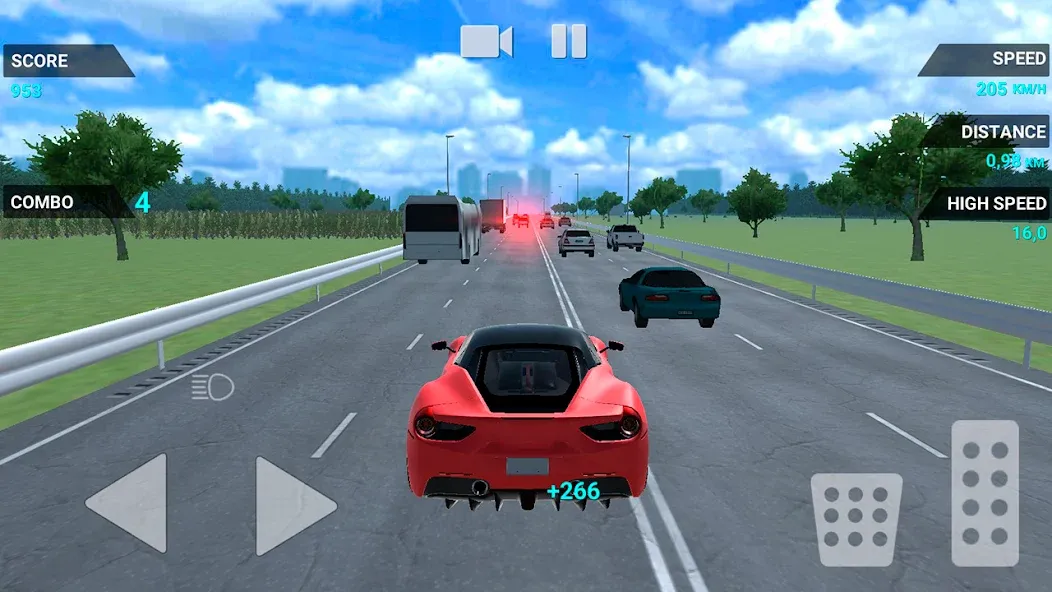 Traffic Racer Speeding Highway (Мод Много денег) — скриншот 2 Traffic Racer Speeding Highway (Мод Много денег) — скриншот 2