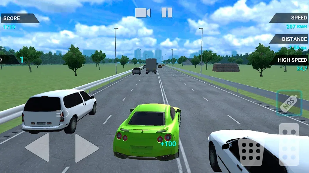 Traffic Racer Speeding Highway (Мод Много денег) — скриншот 3 Traffic Racer Speeding Highway (Мод Много денег) — скриншот 3