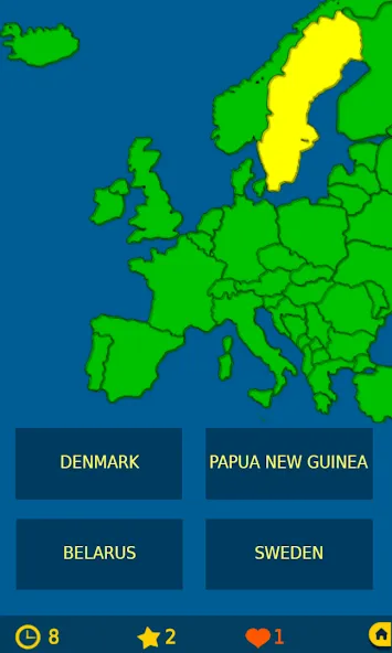 Capital Map Flag - geo quiz MOD — Все уровни открыты и без рекламы на Андроид — скриншот 3