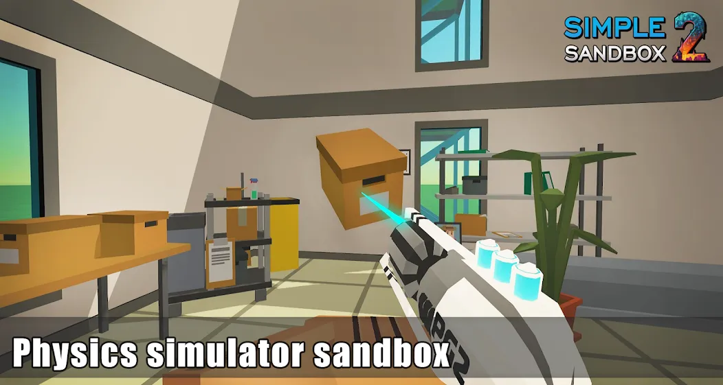 Simple Sandbox 2 MOD APK на Android — Много денег и всё открыто — скриншот 2