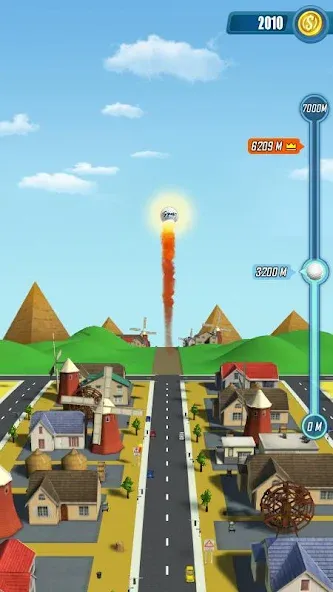 Golf Hit MOD — Много денег на Андроид — скриншот 2