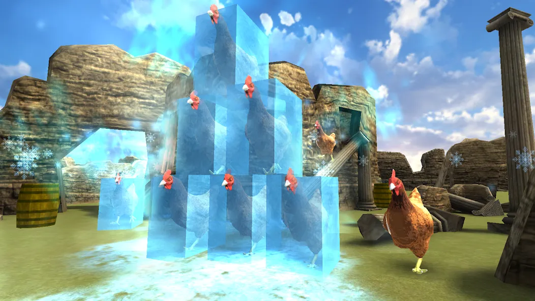 Скачать Cluck Shot: Chicken War FPS — Модификация Много денег — скриншот 3