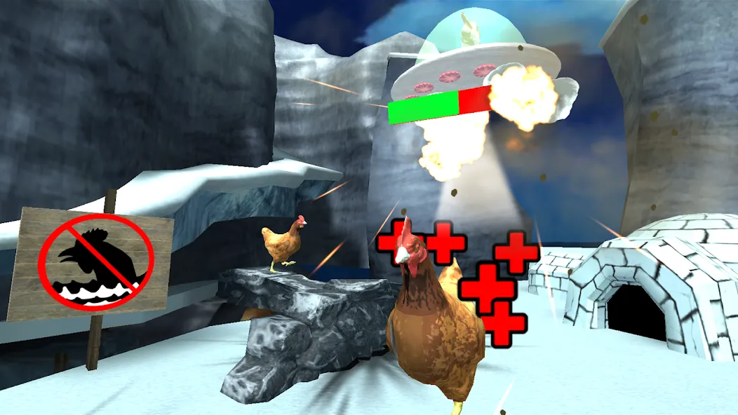 Скачать Cluck Shot: Chicken War FPS — Модификация Много денег — скриншот 5