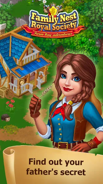 Скачать Family Nest: Royal Farms с модом — Много денег и энергии — скриншот 2