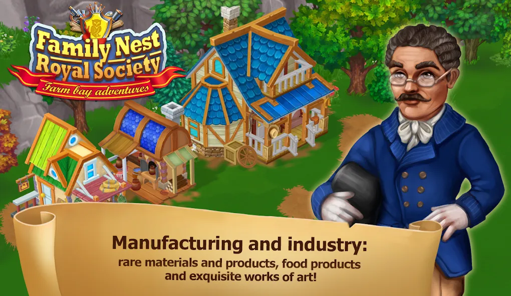 Скачать Family Nest: Royal Farms с модом — Много денег и энергии — скриншот 4