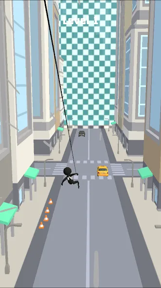 Скачать взломанную Web Slinging Race — Много денег — скриншот 2