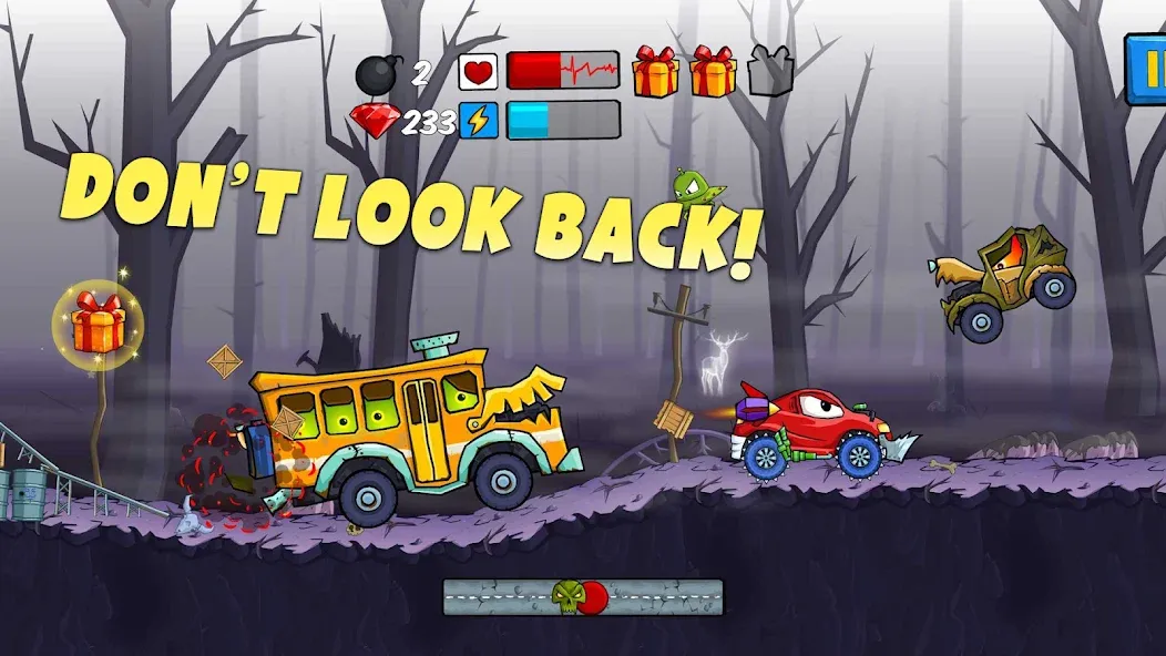 Скачать Car Eats Car - Apocalypse Race — Много денег — скриншот 2