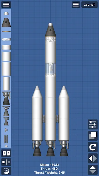 Spaceflight Simulator — Взломанная версия (Все DLC разблокировано) — скриншот 1