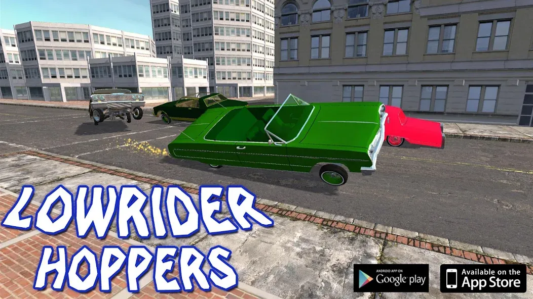 Взломанная Lowrider Hoppers на Андроид — Много денег — скриншот 1