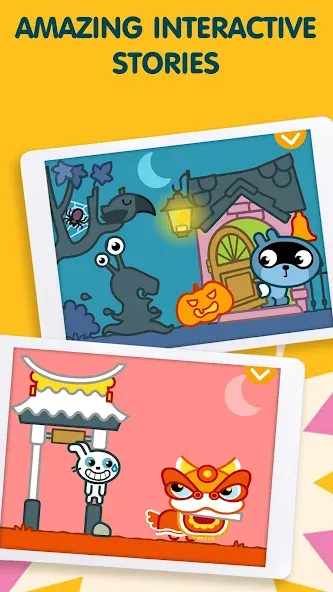 Скачать Pango Kids: Fun Learning Games MOD APK — Все игры разблокированы — скриншот 3