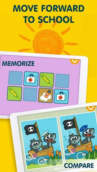 Скачать Pango Kids: Fun Learning Games MOD APK — Все игры разблокированы — скриншот 5