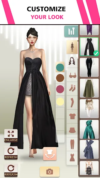 Скачать Doll Dress Up:Makeover Girls на Андроид — Все открыто — скриншот 4