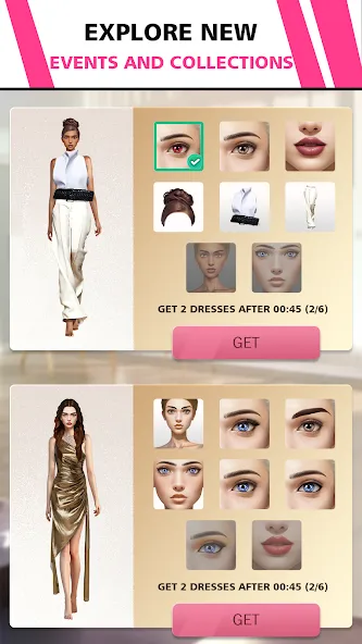 Скачать Doll Dress Up:Makeover Girls на Андроид — Все открыто — скриншот 5