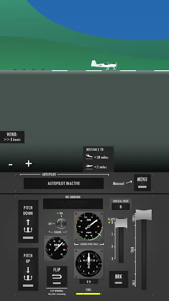 Flight Simulator 2d - sandbox — Мод: Все открыто — скриншот 1