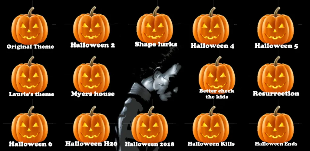 Взломанная Halloween Michael Myers Themes на Андроид — Все темы разблокированы — скриншот 2
