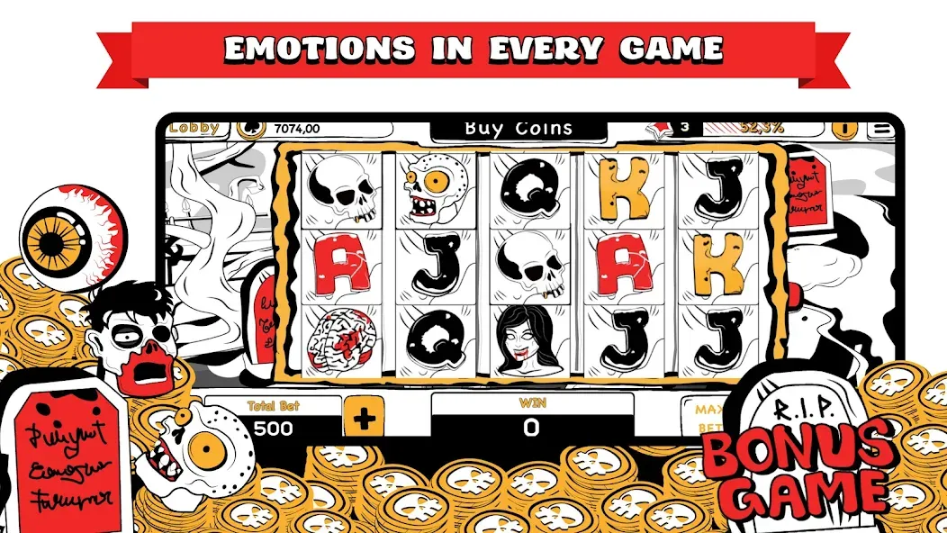 B&W Casino MOD APK на Android — Много денег — скриншот 4