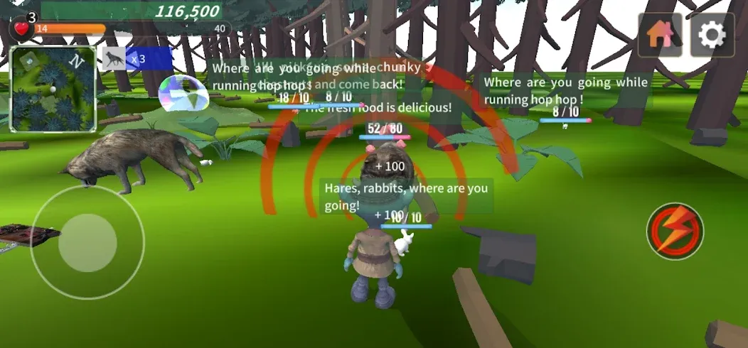 Forest Dimensions MOD — Много денег на Андроид — скриншот 3
