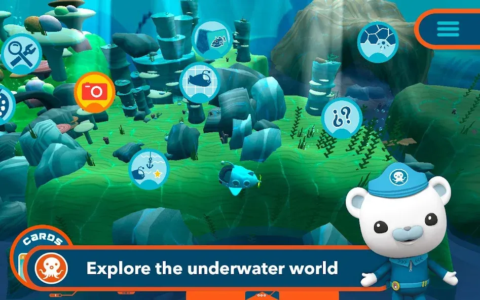 Скачать Octonauts and the Whale Shark на Андроид — Все уровни разблокированы — скриншот 1