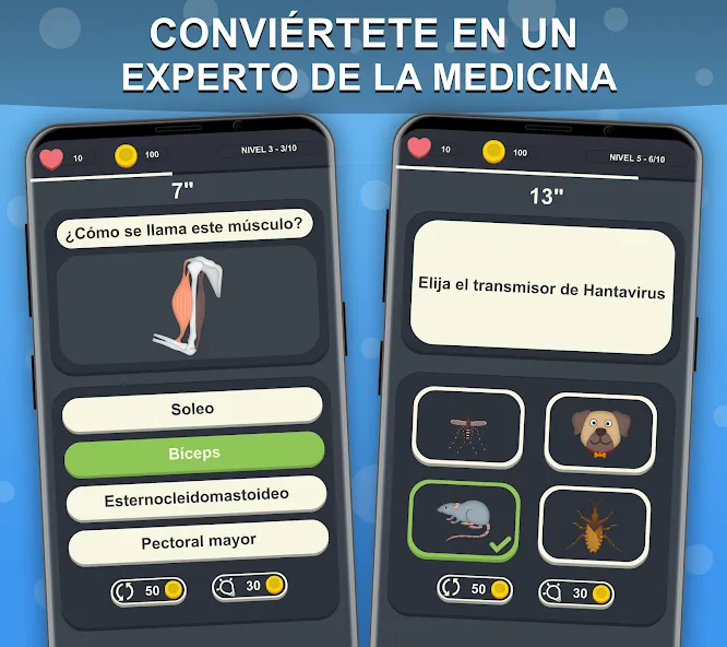 Скачать Doctor Trivia - Quiz Medicina — Бесконечные подсказки и без рекламы — скриншот 1 Скачать Doctor Trivia - Quiz Medicina — Бесконечные подсказки и без рекламы — скриншот 1