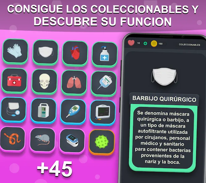 Скачать Doctor Trivia - Quiz Medicina — Бесконечные подсказки и без рекламы — скриншот 3 Скачать Doctor Trivia - Quiz Medicina — Бесконечные подсказки и без рекламы — скриншот 3