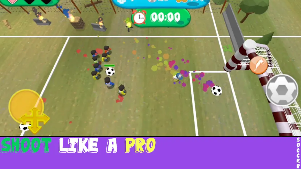 Soccer Apocalypse Survival на Андроид — Много денег и бессмертие — скриншот 1