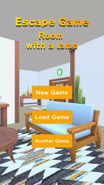Escape Puzzle:Room with a lamp — Взломанная версия (Все уровни открыты) — скриншот 1 Escape Puzzle:Room with a lamp — Взломанная версия (Все уровни открыты) — скриншот 1