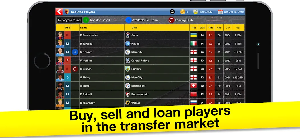 Soccer Tycoon: Football Game MOD — Много денег на Андроид — скриншот 3