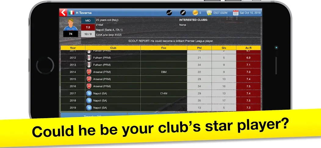 Soccer Tycoon: Football Game MOD — Много денег на Андроид — скриншот 4
