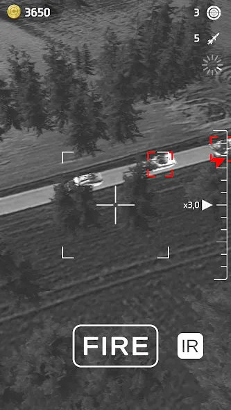 Скачать взлом Drone Strike Military War 3D на Андроид — Много денег — скриншот 1
