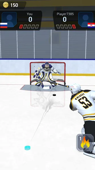Hockey Game Stars 3D Mod APK Много денег — Скачать на Андроид — скриншот 2