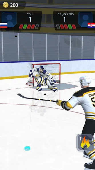 Hockey Game Stars 3D Mod APK Много денег — Скачать на Андроид — скриншот 3