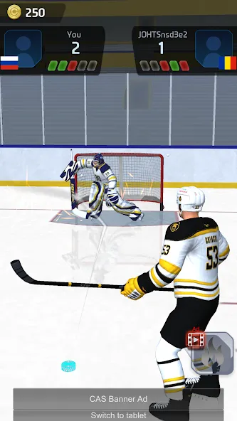 Hockey Game Stars 3D Mod APK Много денег — Скачать на Андроид — скриншот 5