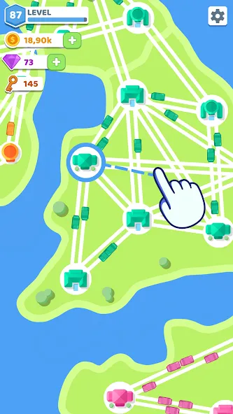 State Connect: Traffic Control — Взломанная версия (Много денег) — скриншот 1
