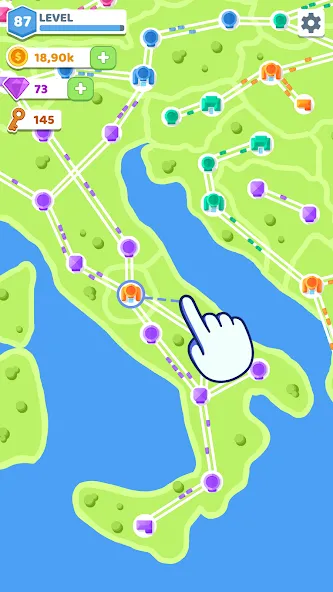 State Connect: Traffic Control — Взломанная версия (Много денег) — скриншот 2