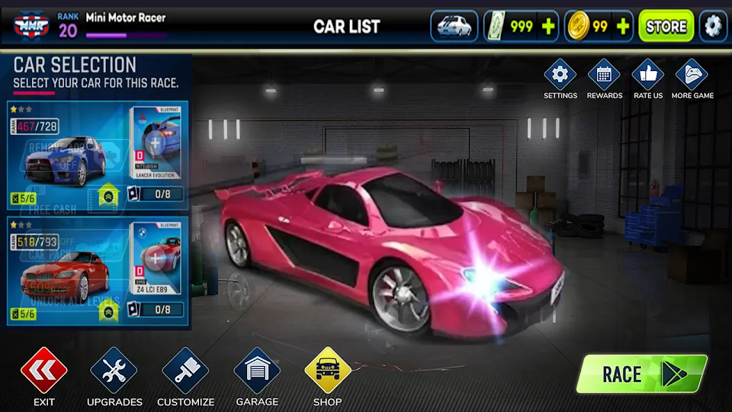 Car Highway Racing for Speed MOD APK — Много денег — скриншот 1